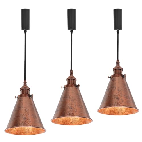 KIVEN 3�p�b�N �K ���g���y���_���g���C�g �������߉� �R�[�h���[�J�b�v�t�� �C���e���A�Ɩ� �k�� �y���_���g�����v ������� �C���e���A�p �݂艺�� ���C�g E26 �L�b�`�� LED �d�C �_�N�g���[�����C�g