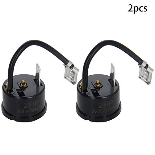 Othmro Compressor Protector Refrigerator Thermal Overload Protector 2HP 1500W Compressor Replacement Part with Protective Cover 2pcs - Image 3