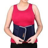 DOLTAS Abdominal Belt - Postpartum Tummy Reduction Belt for Women | Lower Back Pain Relief Belt | Abdomen Binder & Belly Support Band for Lumbar Sacral Support & Waist Shaping Navy Blue (Universal)