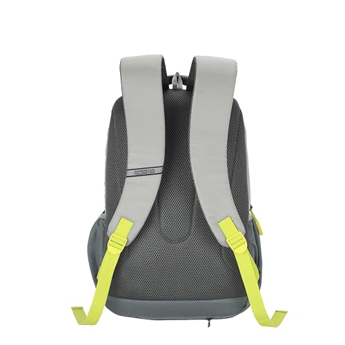 Image of American Tourister Alden Womens School Backpack | Large Capacity 27 L | 3 Compartments | Rain Cover | Grey