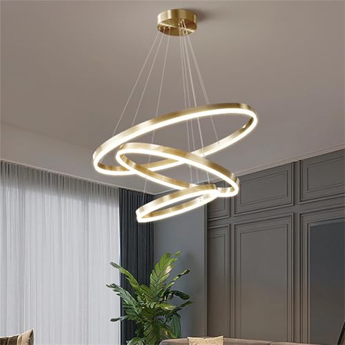 Suspension luminaire LED moderne dimmable avec télécommande - 7