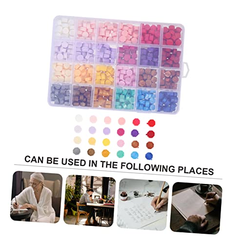 Perles de cire à cacheter multicolores Angoily pour invitations - 7