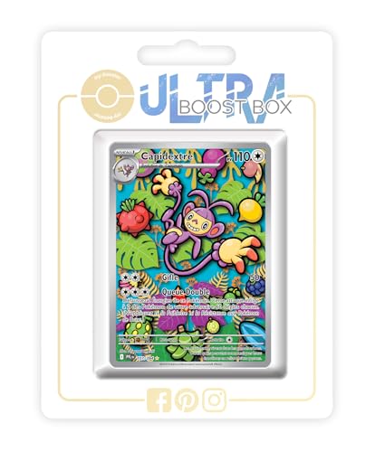 Impegni del my-booster: my-booster Capidextre (Ambipom) 107/094 Alternativa Pokémon Gallery Secreto X Méga-Évolution 2 Flammes Fantasmagoriques - Box di 10 carte Pokémon Francese