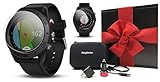 Garmin Approach S60 (Black) Premium Golf GPS Watch Gift Box Bundle | with HD Tempered Glass,...