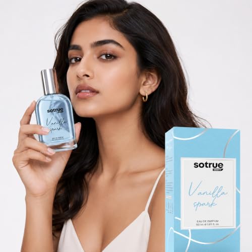 Image of Sotrue Vanilla Spark Perfume for Women | Long Lasting | Gift for Women | Premium Fragrance | EDP | 50ml