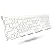Macally Wireless Bluetooth Keyboard with Numeric Keypad for Laptops, Computers (Apple: Mac, iMac, MacBook Pro/Air, iOS, iPhone, iPad | Windows: PC and Android), Smartphones, Tablets (ACEBTKEY)