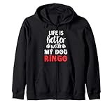 Cane di nome Ringo! Ottimo per i proprietari di cani che hanno chiamato il loro cane Ringo. Ottimo Ringo per gli amanti dei cani da salvataggio il cui cane si chiama Ringo. Perfetto regalo di compleanno o regalo di Natale