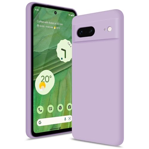 Btstring Silicone Case for Google Pixel 7, Purple