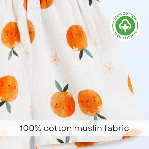 Image of The Boo Boo Club Kid'S 100% Muslin Organic Cotton Printed Button Shirt and Short Set | Half Sleeve Shirt | Summerwear Set | Kids Cothing Wear Set