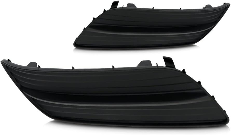 For Honda Civic Fog Light Cover 2012 Driver and Passenger Side Pair/Set | Dark Gray | Sedan | HO1038105, HO1039105 | 71107TR0A01, 71106TR0A01