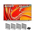 Sony 75 Inch Mini LED QLED 4K Ultra HD TV BRAVIA 7 Smart Google TV with Dolby Vision HDR and Exclusive Features for PlayStation®5 (K-75XR70), 2024 Model BRAVIA Theater Quad