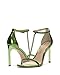 Jessica Simpson Women's Qiven T-Strap High Heel Heeled Sandal, Green, 6.5
