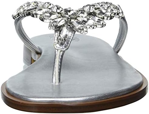 Naturalizer Womens Fallyn Silver Thongs 4 M | Image 1
