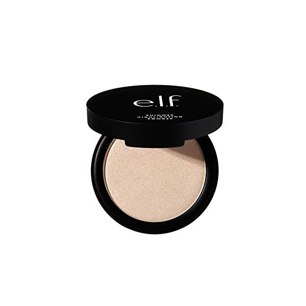 e.l.f. Cosmetics Shimmer Highlighting Powder, Illuminating Face Makeup, Starlight Glow, 1 Count