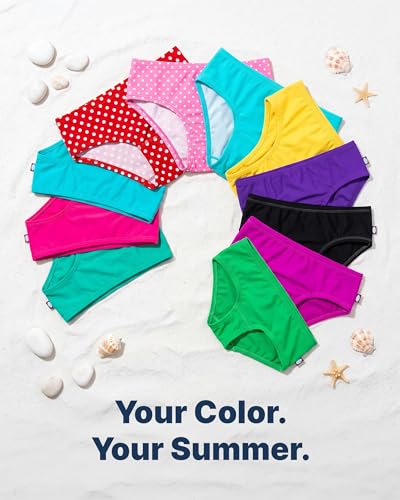 Image of City Threads Girls Bikini Bottoms Toddler Through Teen Sizes