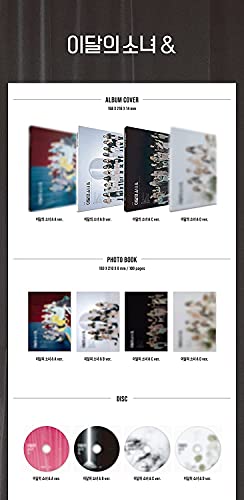 Kakao M Monthly Girl LOONA - [&] (4th Mini Album) Album+Extra Photocards Set (C ver.) (CMDC11649)