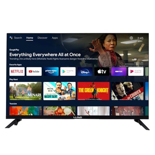 Image of Lloyd Havells 80cm (32 Inches) Full HD Smart Google LED TV (Voice Commands 32HX600G Black,2025 Model)