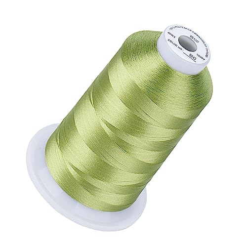 Simthread Lemon Lime embroidery thread