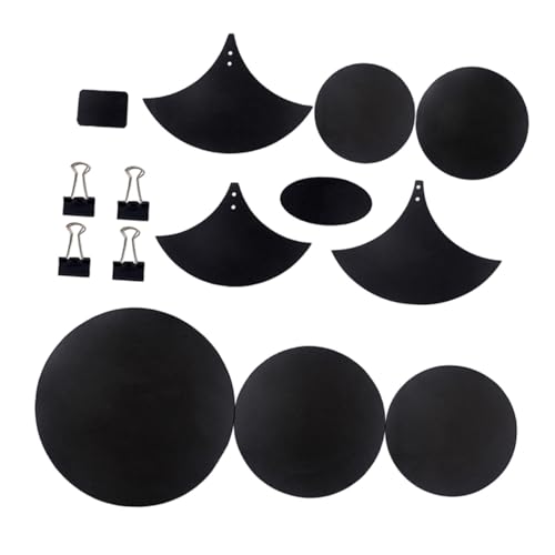 OFFSCH Drum Mute Pad for Drum Practice 14pc Set No Odor Elasticity Sound Reduction Easy to Use Wc101