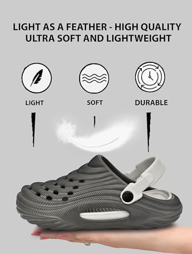 Image of Super Soft Kids Clogs Ultra Lightweight with Adjustable Back Strap Design Soft Cushioning & Anti-Slip Grip Slippers for Kids Playtime Comfortable Indoor & Outdoor Stylish Clogs BBSAP-2