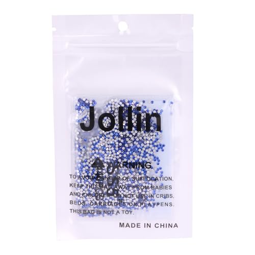 Image of Jollin Crystal Flatback Rhinestones Gems for Crafts 1.8mm SS5, Sapphire | Glue Fix, 2880pcs Glass Rhinestones for Bedazzling, Clothes, Tumblers, Nail Art, Shoes, Bags, Caps & Accessories Decoration