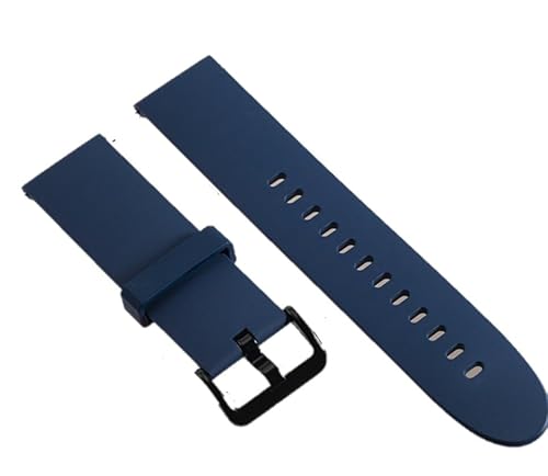 Panda Bobo for Reflex Active Watch Strap Silicone Replacement Watch Band Series 4/5/6/7/9/10/12/13/14/15/16/23/26 (Dark Blue)