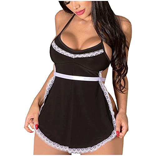 couples sex items for couples kinky set sex stuff for couples kinky plus size bsdm sets for couples sex cosplay sex accessories for adults couples kinky lingerie for women for sex naughty A469 (Black,Large)
