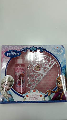 SET DISNEY FROZEN EDT 100ML SPRAY+ACCESSORIO CAPELLO