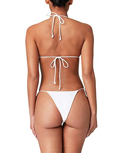 YAUASOPA Sexy Handmade Sequins 2PCS Bikini Set Tankini Sexy Bra Swimsuit Lace Top Praty Swimwear3