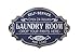 Creative Co-Op Vintage Metal Laundry Room Wall Sign with Distressed Finish