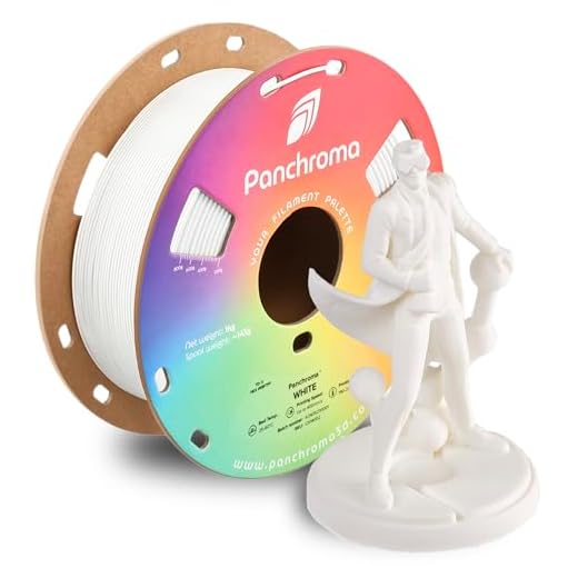 Polymaker Panchroma CoPE 3D Printer Filament, White, 1.75mm, 1kg, Prints Better Than PLA, Enables High Speed Printing, Compatible with Most 3D Printers