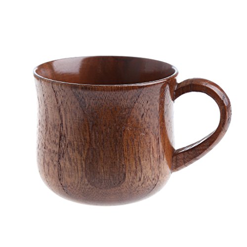 Taza de madera natural artesanal tebatu miniatura 1