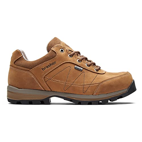Image of Brasher Women’s Country Roamer Walking Shoe with High Traction Sole & Cushioned Footbed (Brown, UK Footwear Size System, Adult, Women, Numeric, Medium, 8)
