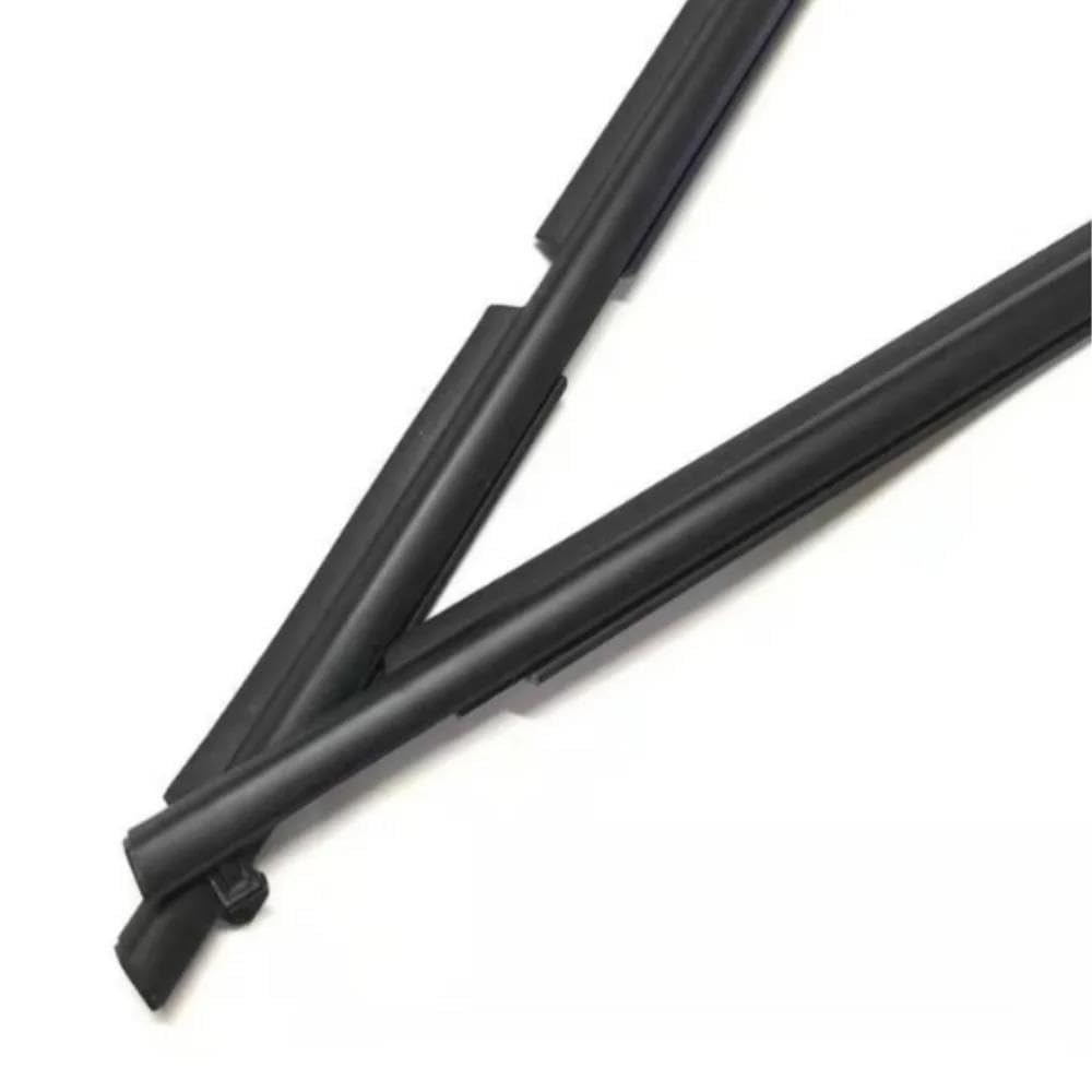 Strisce protettive per Portiere Auto per Toyota RAV4 2009 2010 2011 2012 Striscia Esterna di Guarnizione in Gomma ABS Nera per finestrini Auto