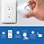 D-Link Wi-Fi Water Leak Sensor and Alarm Starter Kit w/ 2 Add-on Units, Whole Home System with App Notification, AC Powered, No Hub Required (COKT3)