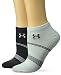Under Armour Women's Grippy III No Show Socks (2 Pairs)