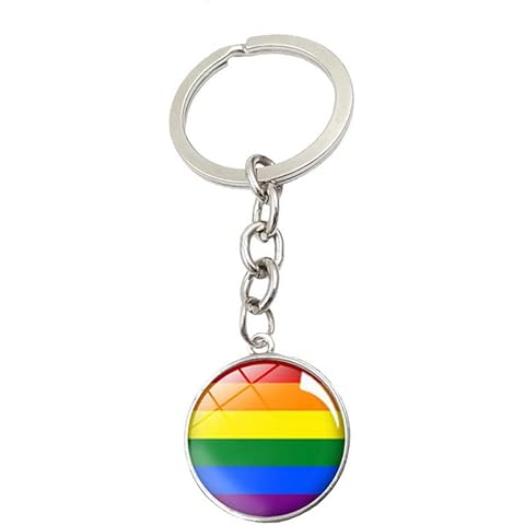 Ashton and Finch Rainbow Keyring Gay Pride LGBT Gifts Presents Cover