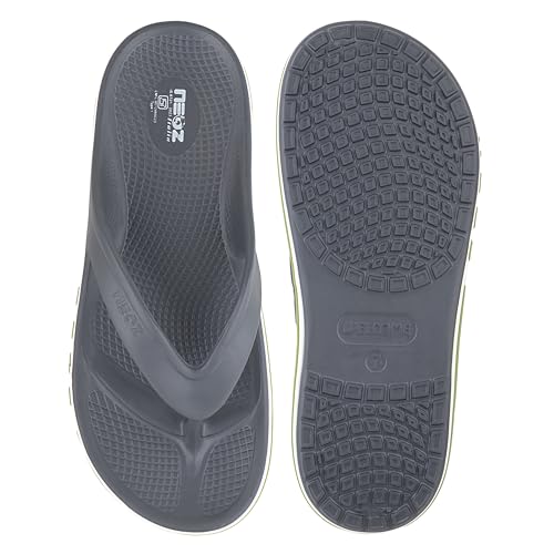 Image of URJO COOLZ BAYBAND Men's Slippers /FlipFlops Arch Support Orthopaedic Cushion Footbed Made with Levirex for Extra Comfort and 40% Less Pressure Anti Skid & Stylish Dailywear Slippers /FlipFlops for Men (URJO by Neoz)