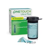 OneTouch Ultra® Plus Blutzuckerteststreifen I 30 Stück I 1 Packung I zur Blutzucker-Messung bei Diabetes (Zucker-Krankheit)