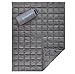 KingCamp Outdoor Camping Blanket Lightweight Warm Waterproof Blanket Packable Down Alternative Throw Blanket for Hiking Travel Stadium Games, Fill Power: 620 (69x 54 Inches)