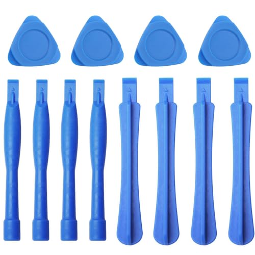 12Pcs Plastic Opening Picks Pry Spudger Tool Kit for Laptop Computer Mobile Phone Screen Removal Case Opener Repair Tools