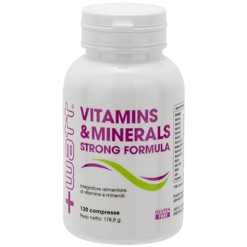 Vitamins & Minerals Strong Formula - Integratore Alimentare di Vitamine a Minerali - Formato: 120 compresse