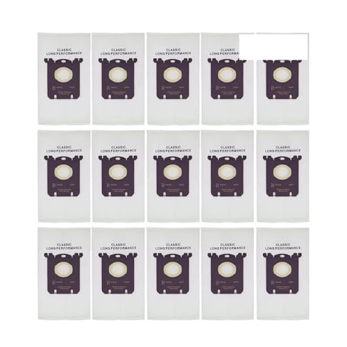 Sac S-Bag compatible Philips Electrolux | Lot de 12 pièces pour aspirateur FC8202 FC9087
