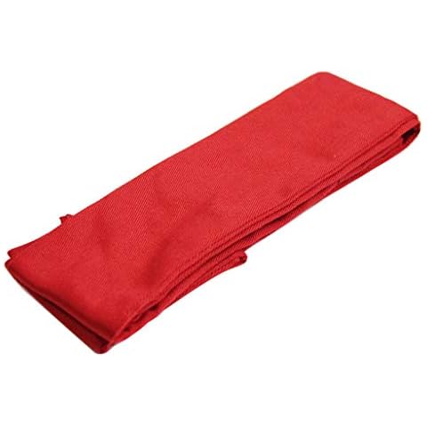 BENGKUI Bag,Fishing Rod Case Cover Sleeve Bag Scratch-proof Protective Bags Cotton Cloth Material Storage Cases Red Cover
