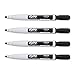 Expo Magnetic Dry Erase Markers with Eraser, Fine Tip, Black, 4 Count