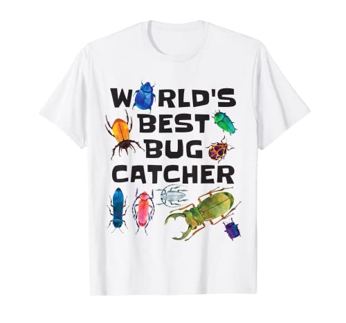 Best Bug Catcher Beetle Hunter Colector Lindo Insecto Camiseta