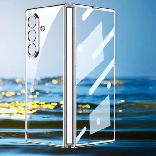Étui transparent Samsung Galaxy Z Fold8 haute transparence avec verre rigide