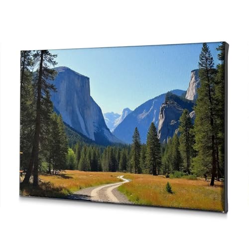 Décoration murale de Pâques - Cadre en bois 20x30 cm idéal pour habiller le salon