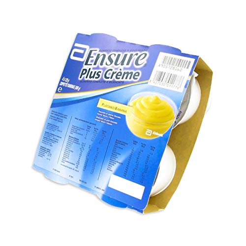 Abbott Ensure Plus - Crema Banana, 4 Coppette