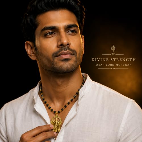 Image of Gratify Original Karungali Mala 54 Beads (7mm) for Men & Women | Authentic Black Ebony Wood Mala with Gold Plated Metal Caps | Spiritual Necklace for Meditation, Prayer, Energy Balance & Positive Vibes